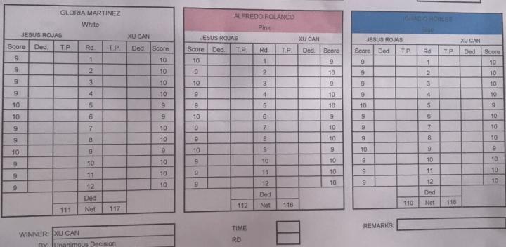Rojas Xu Scorecard