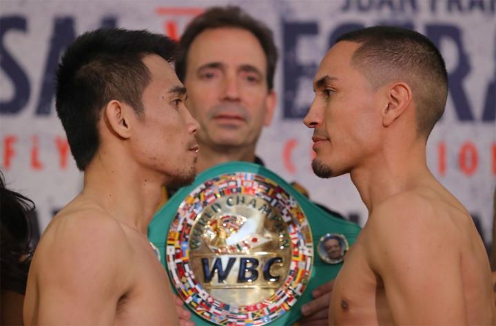 Sor Rungvisai Estrada Weights