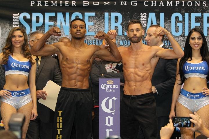 Spence Algieri Weigh In