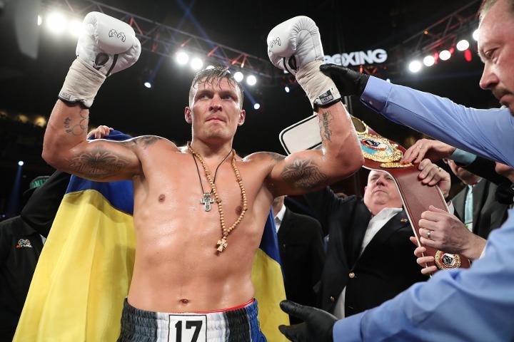Usyk Hunter Fight
