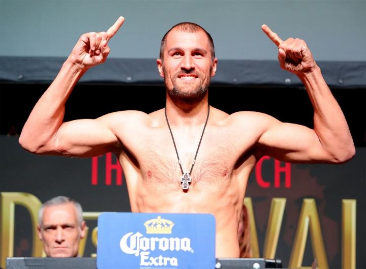 Ward Kovalev Rematch Weights