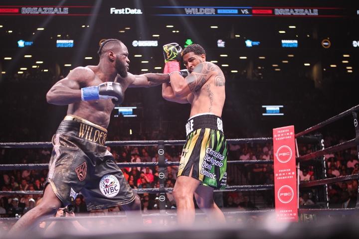 Wilder Breazeale Fight