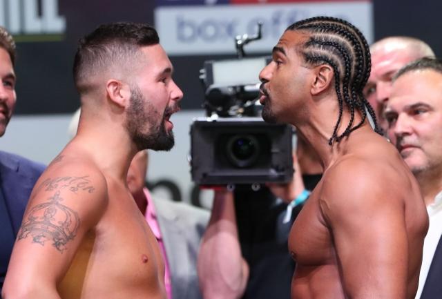 Haye Bellew Weights