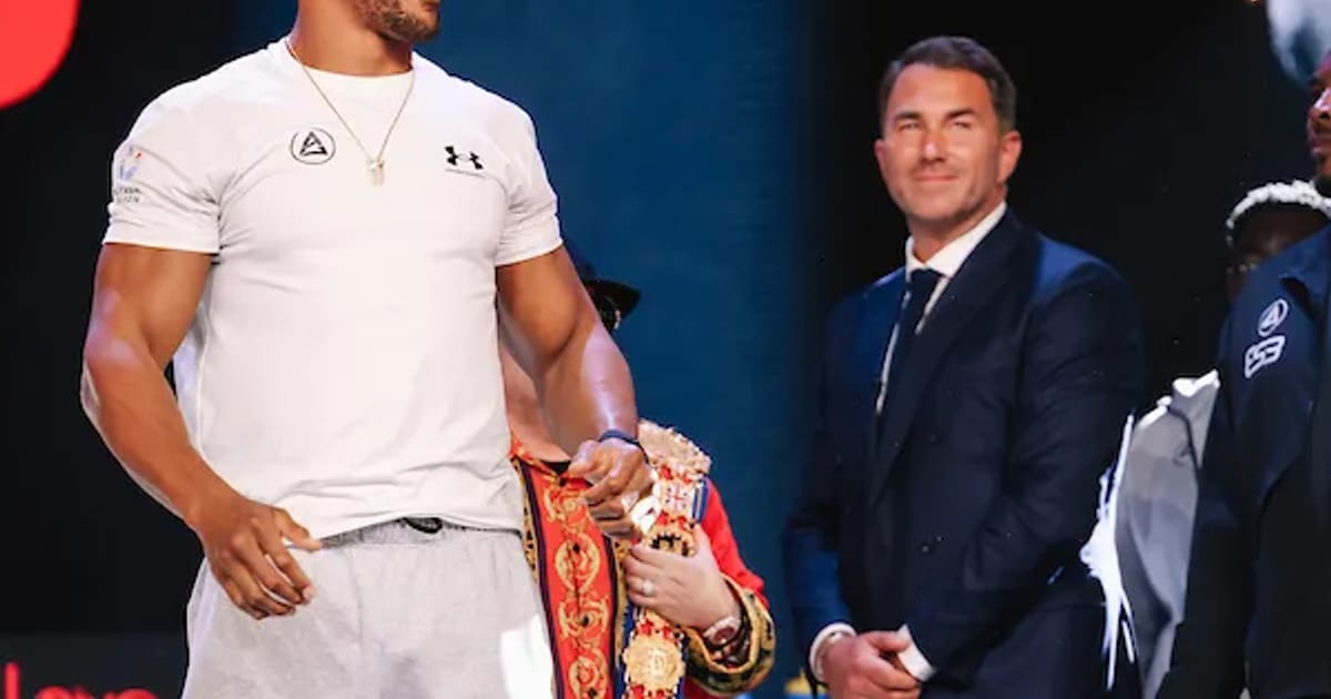 We Work Background Eddie Hearn to meet Dana White over Anthony Joshua-Tyson Fury: ‘We ...