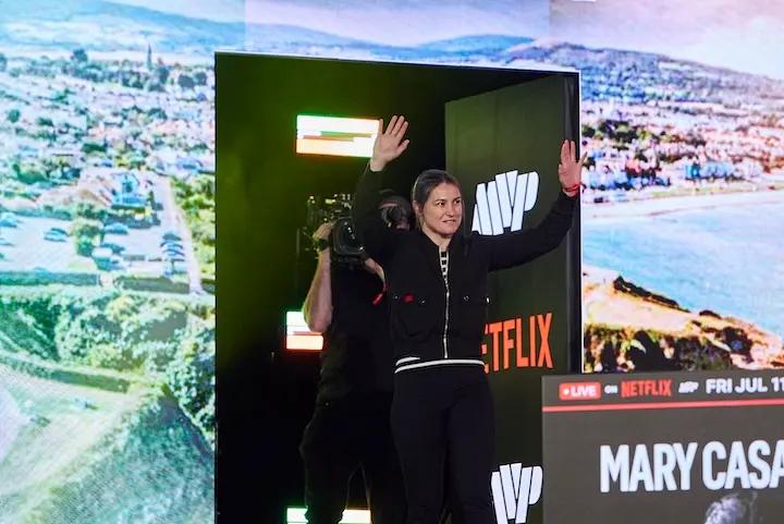 Katie Taylor Photo: Esther Lin/Most Valuable Promotions