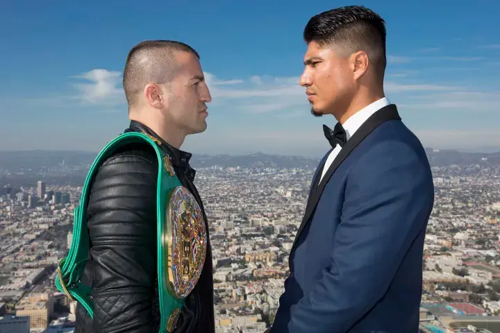 Dejan Zlaticanin And Mikey Garcia