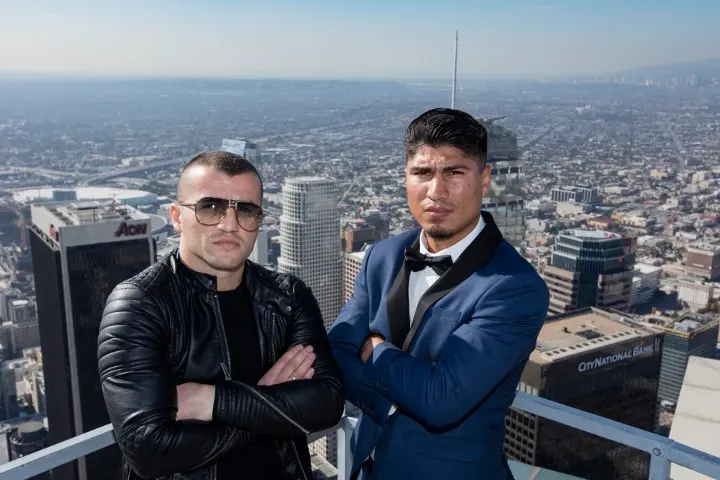 Dejan Zlaticanin And Mikey Garcia