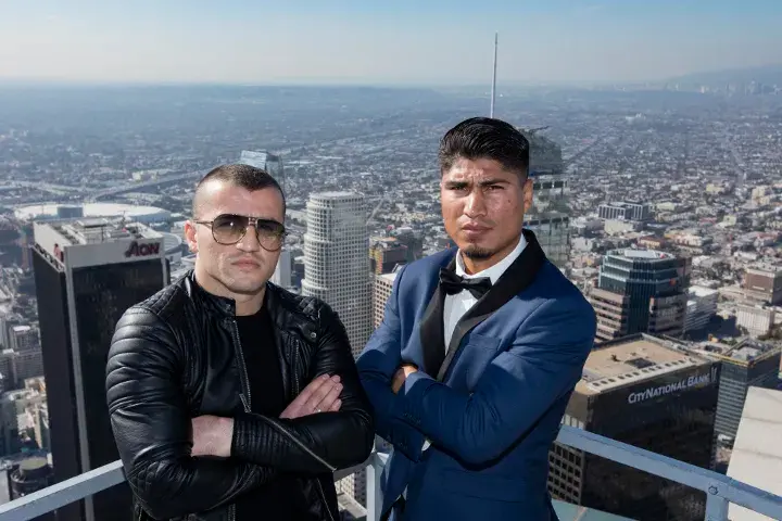 Dejan Zlaticanin And Mikey Garcia