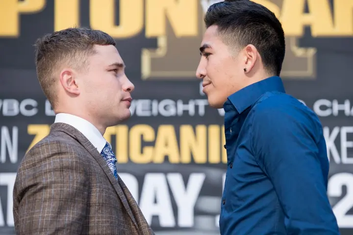 Carl Frampton And Leo Santa Cruz