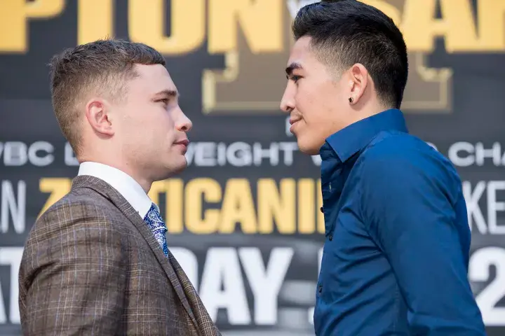 Carl Frampton And Leo Santa Cruz