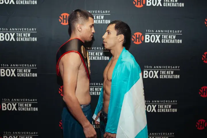 Lopez Vs Reynoso Weighin