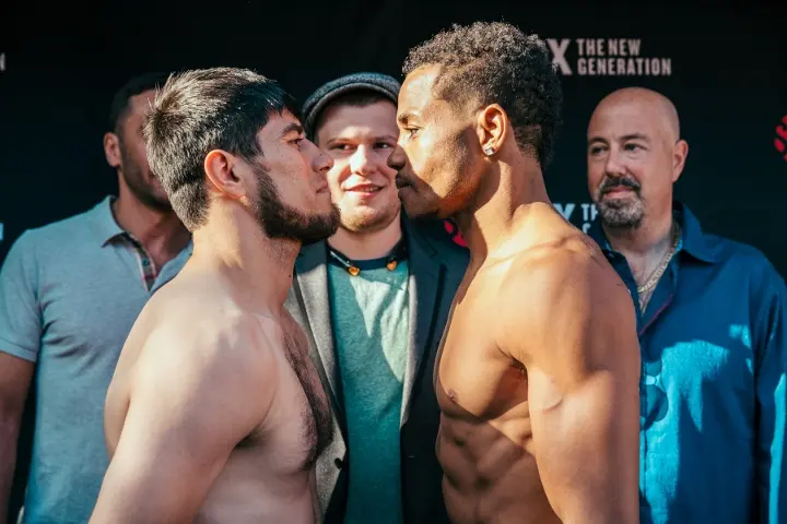 Eyubov Vs Mayfield Weighin Shobox