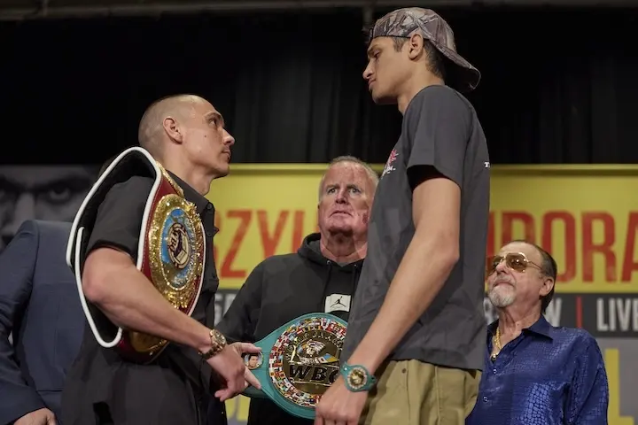 Tszyu Vs Fundora Press Conference Esther Lin
