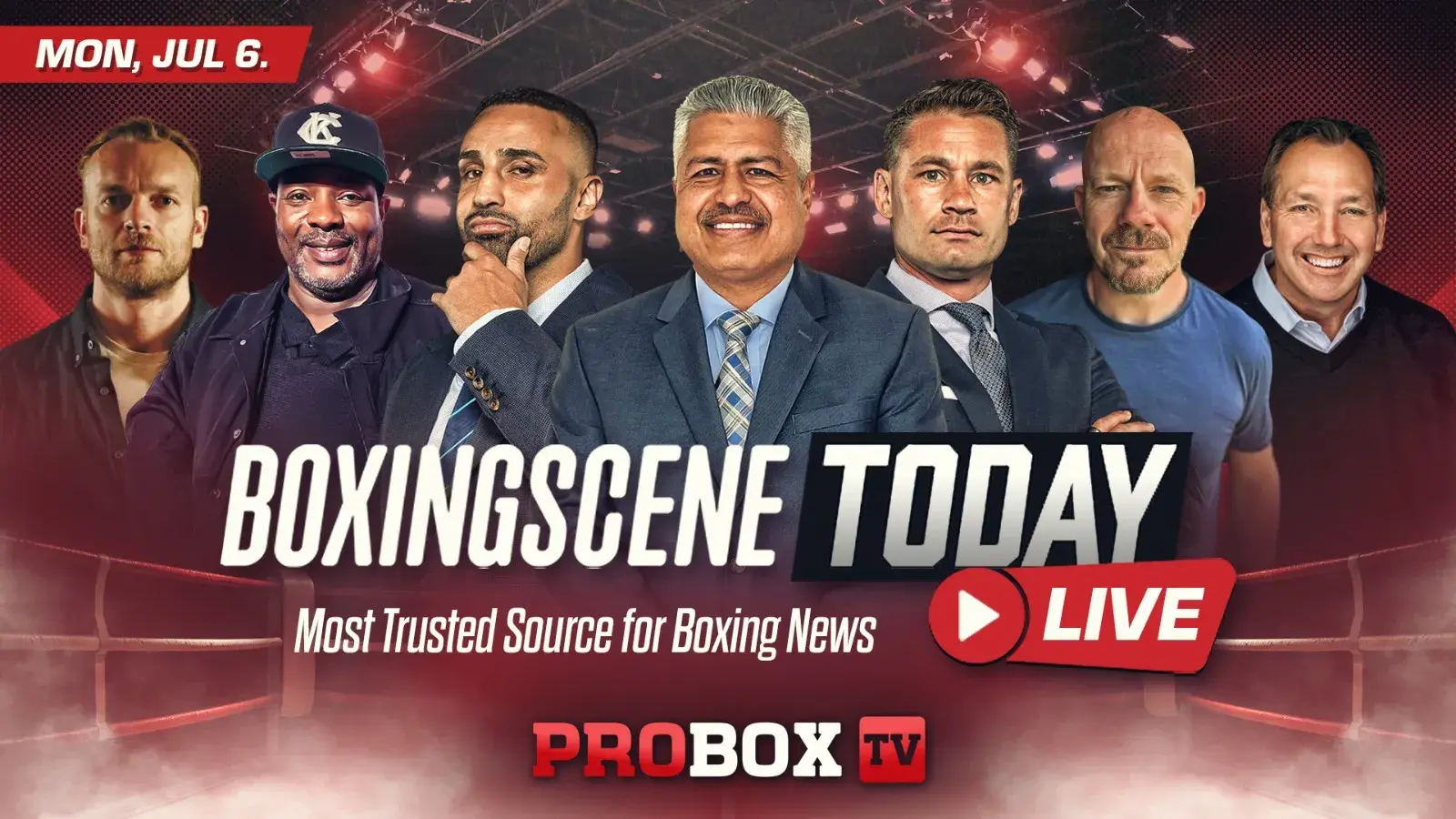 BoxingScene Today for July 6, 2026