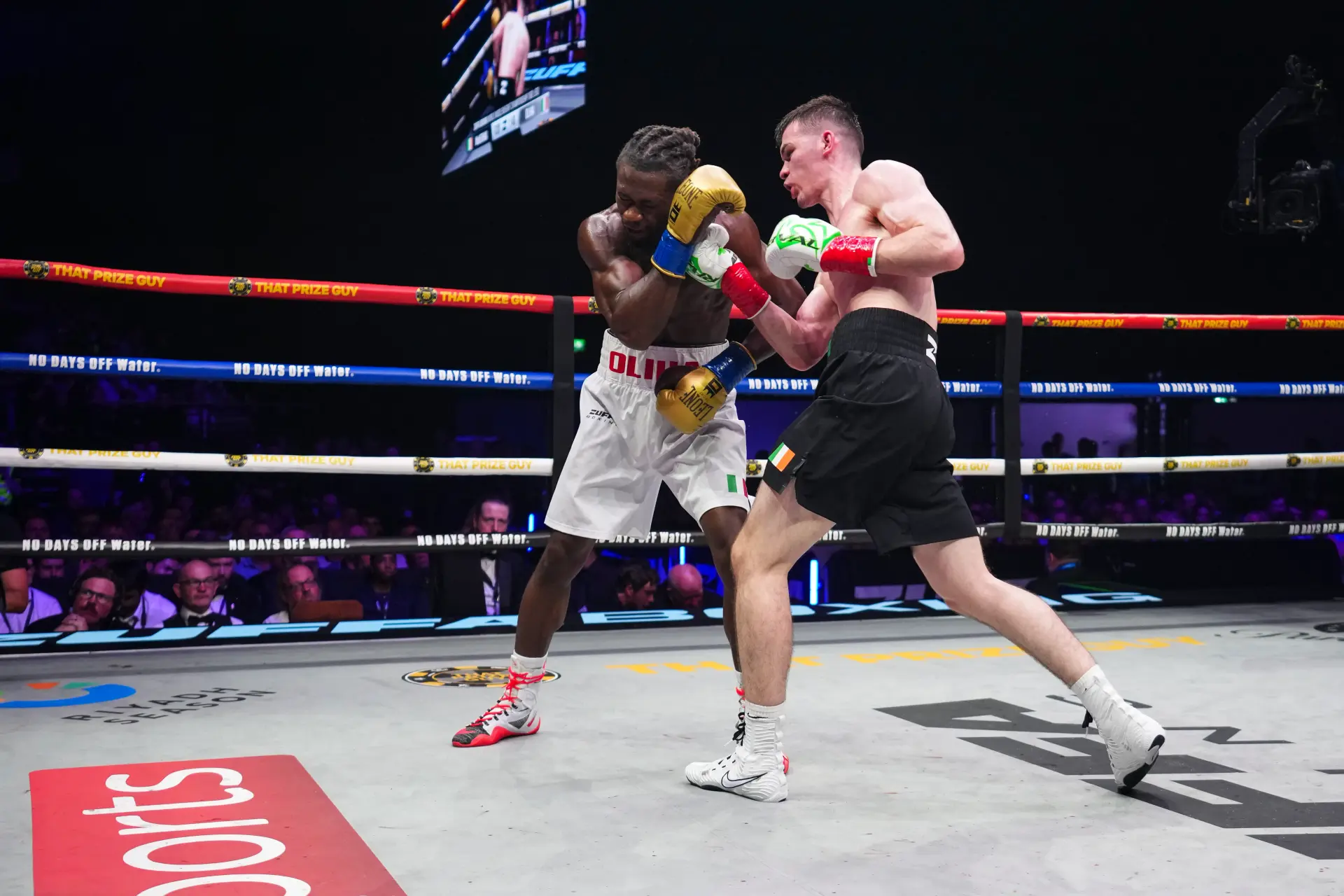 Aaron McKenna defeats Etinosa Oliha in Dublin on August 8, 2026
