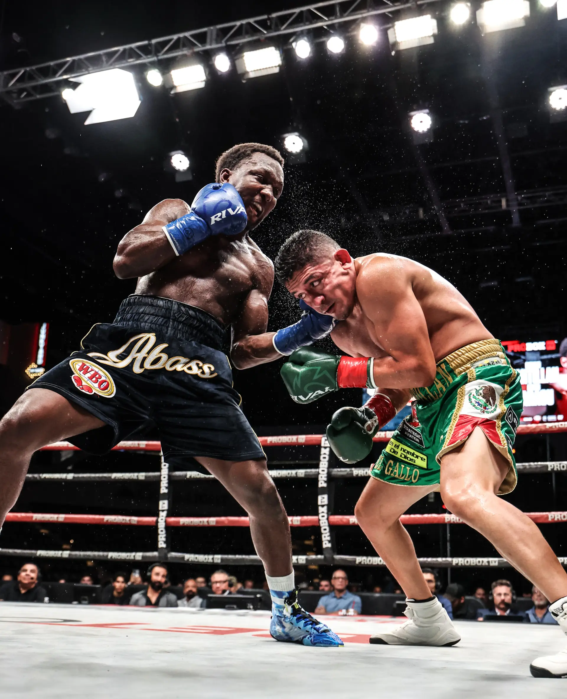 Abass Baraou-Giovani Santillan, September 11, 2026 at Frontwave Arena in San Diego