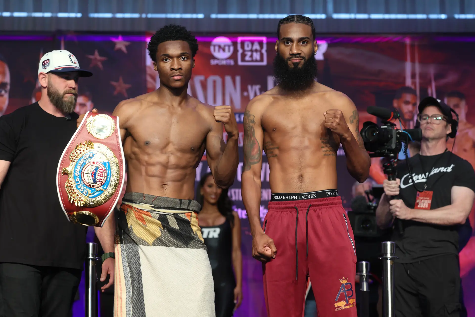 Abdullah Mason vs Albert Bell Weigh-in