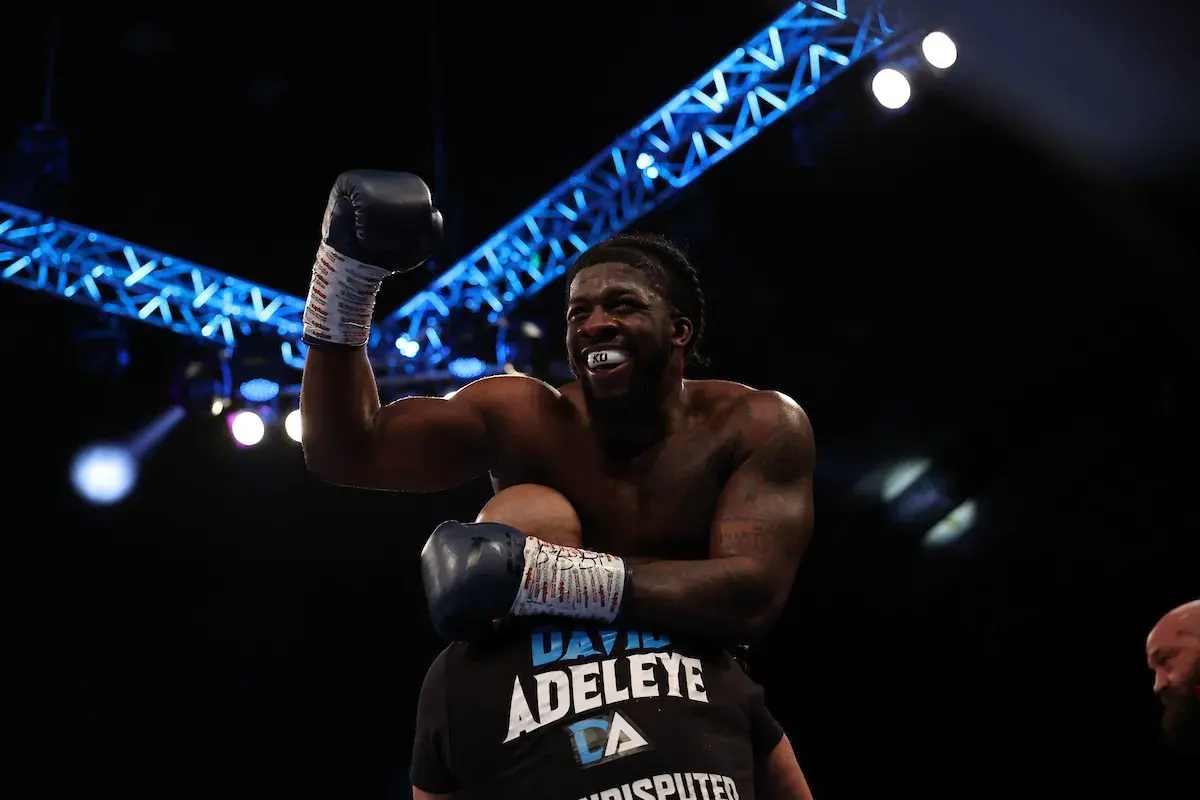 David Adeleye, following the lead of Adam Booth, hoping to make Haye