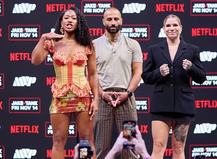 Alycia Baumgardner and Leila Beaudoin Press Conference