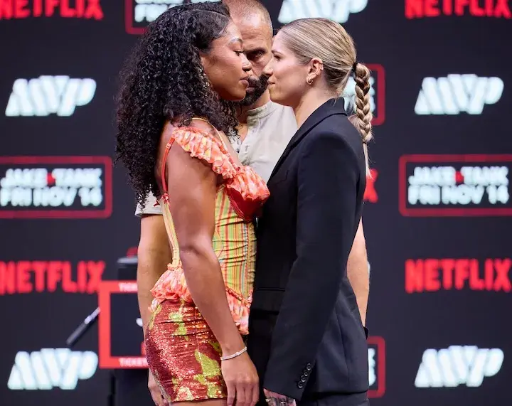 Alycia Baumgardner and Leila Beaudoin Press Conference