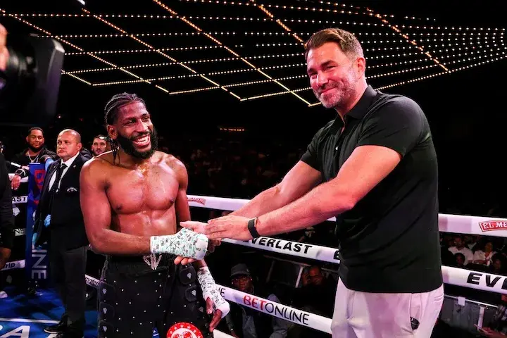 Andy Cruz Eddie Hearn 06.14.2025