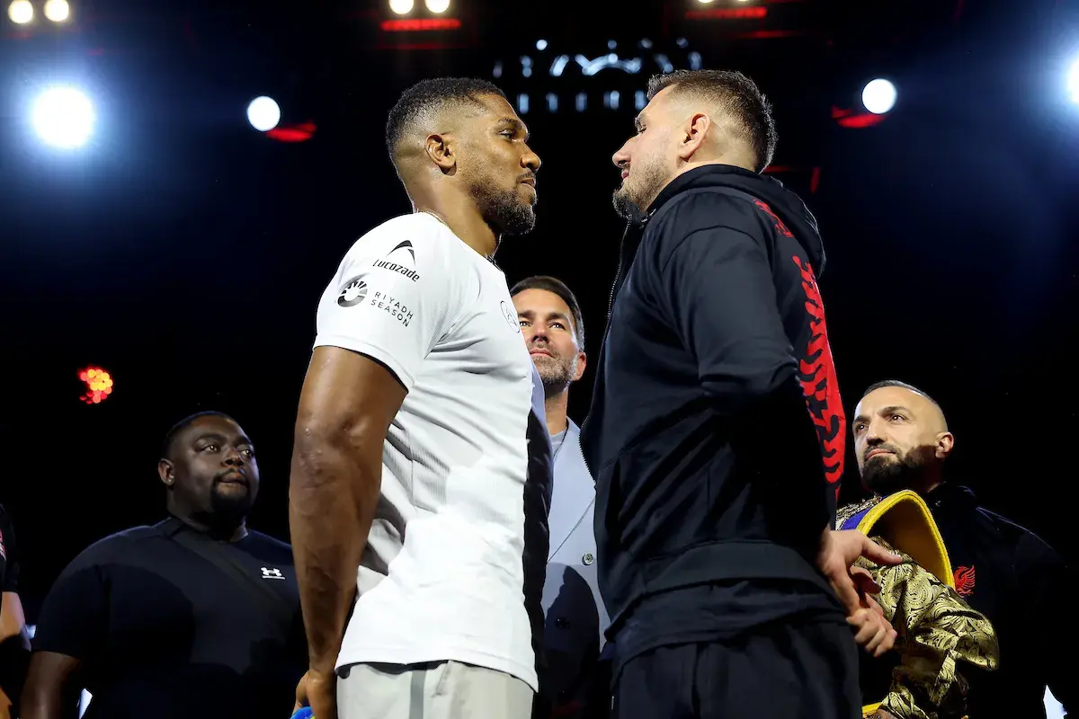 Anthony Joshua eyeballs Kristian Prenga in London on June 1, 2026