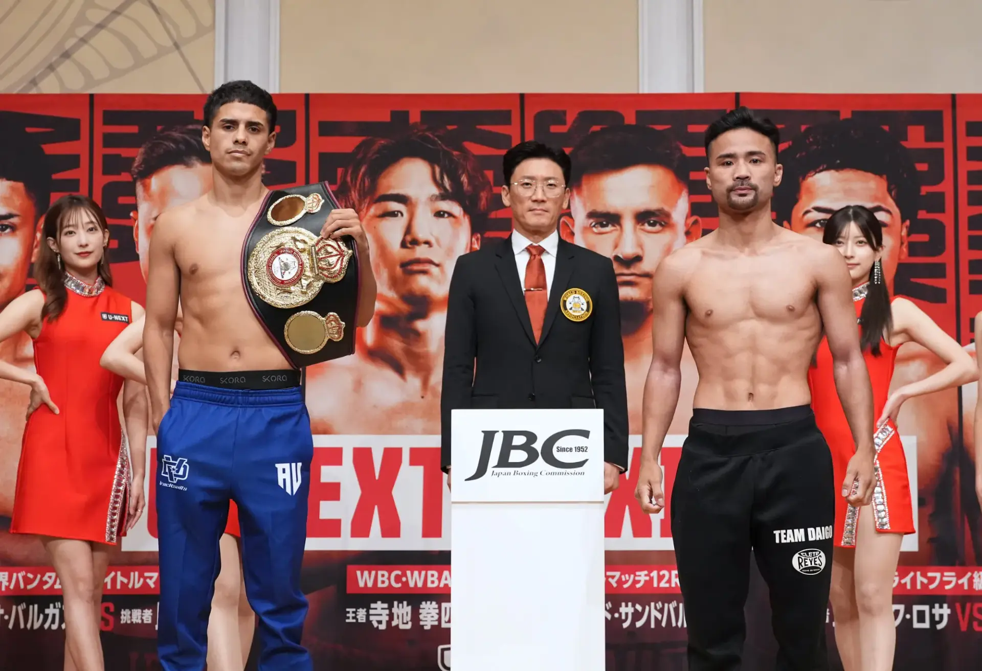 Antonio Vargas, Daigo Higa weigh-in