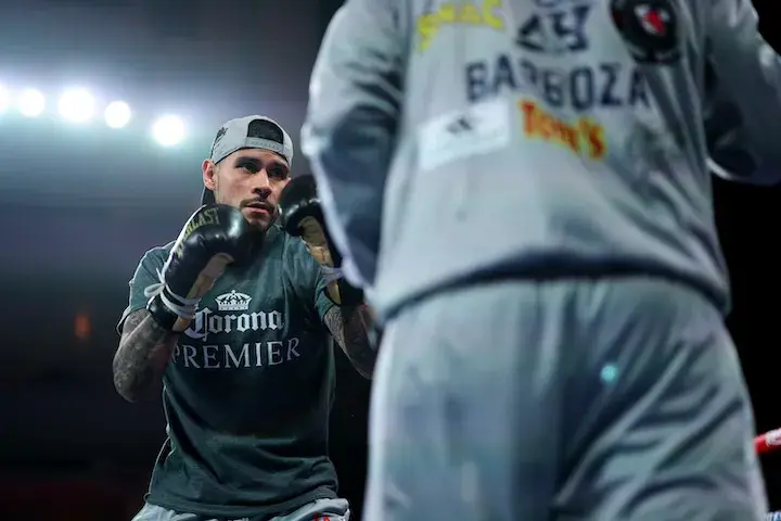 Trainer explains why Arnold Barboza Jnr may not have the style to beat Teofimo Lopez