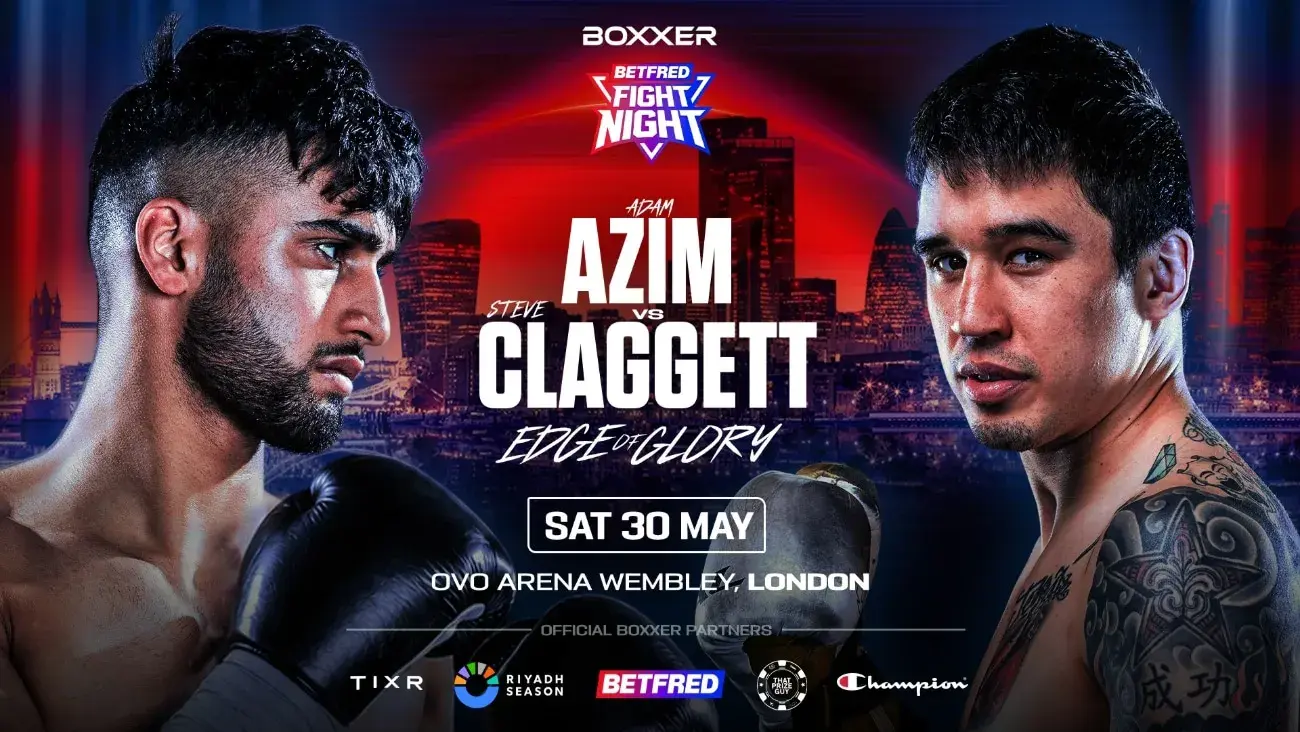 Azim vs. Claggett Poster