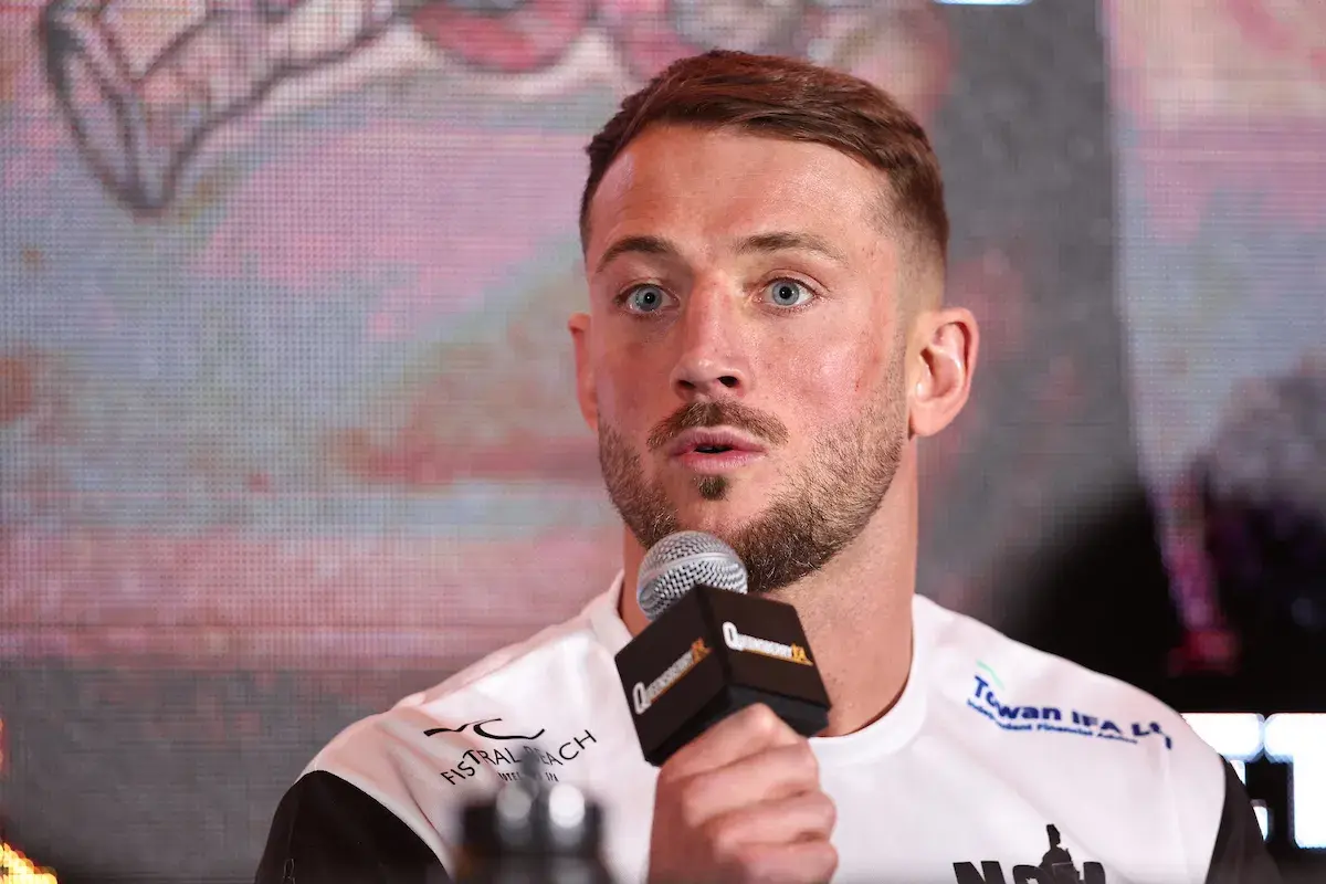Brad Pauls ahead of his victory over Shakiel Thompson