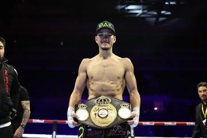 Brandon Figueroa became a three-time titlist with a 12th-round knockout of Nick Ball in Liverpool, England, on February 7, 2026.