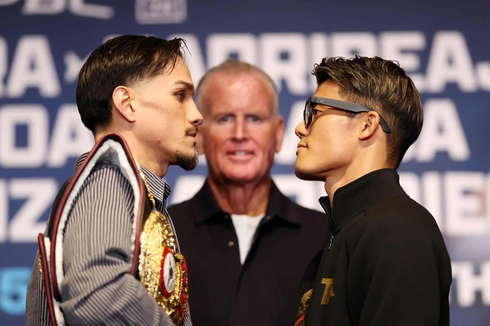 Brandon Figueroa faces off with Tomoki Kameda