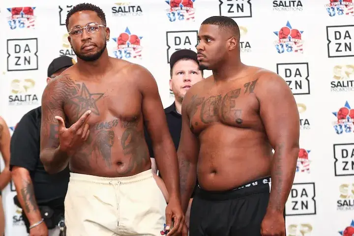 Brandon Moore DeAndre Savage Weigh In 09182025