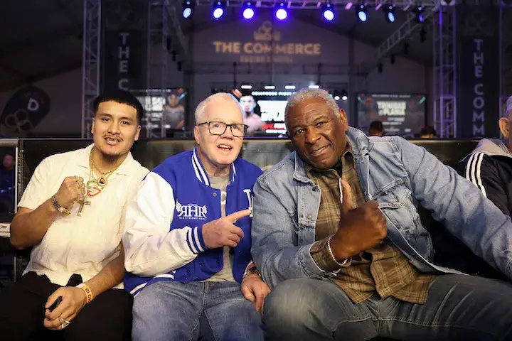 Cain Sandoval Freddie Roach Photo Jason Burgos
