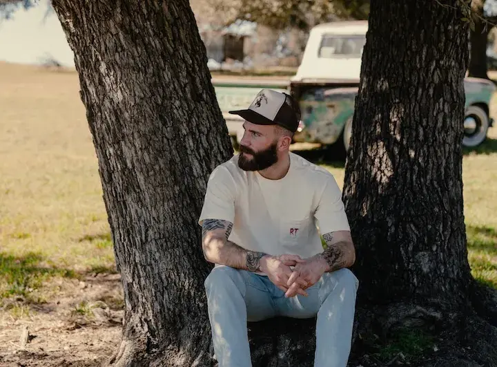 Caleb Plant poses for his clothing line release. (March 23, 2026)