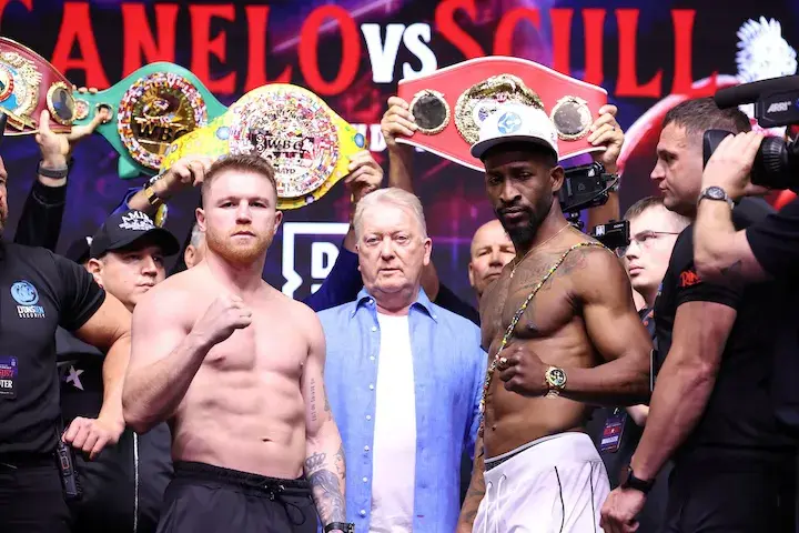Saul ‘Canelo’ Alvarez and William Scull make weight ahead of May 3 fight