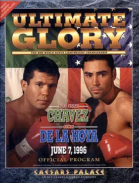 Julio Cesar Chavez vs Oscar De La Hoya gunning for 'ultimate glory' on June 7, 1996
