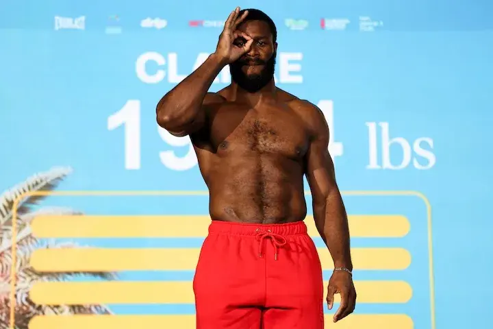 Cheavon Clarke Weigh in 12122025