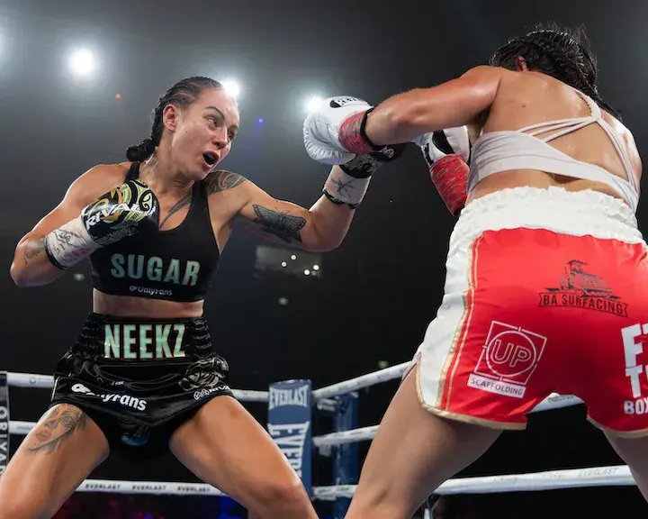 Cherneka Johnson Photo: Matchroom Boxing