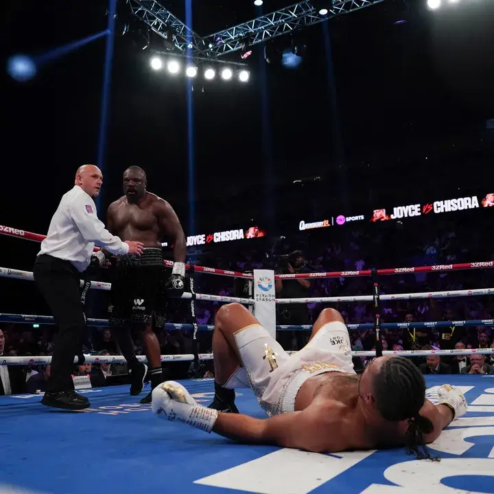 Chisora Drops Joyce