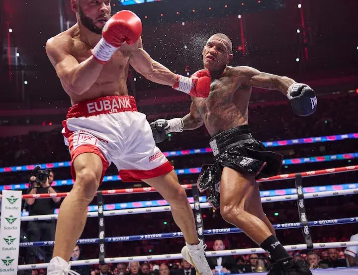 Chris Eubank Jnr-Conor Benn II in numbers