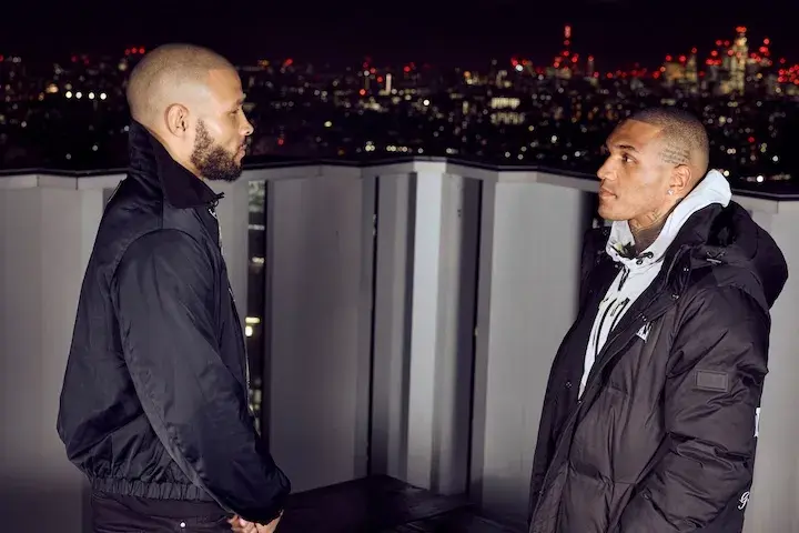 Chris Eubank Jnr Conor Benn First Faceoff 11102025