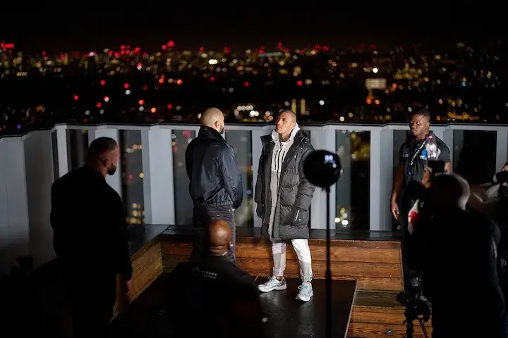 Chris Eubank Jnr Conor Benn First Faceoff 11102025