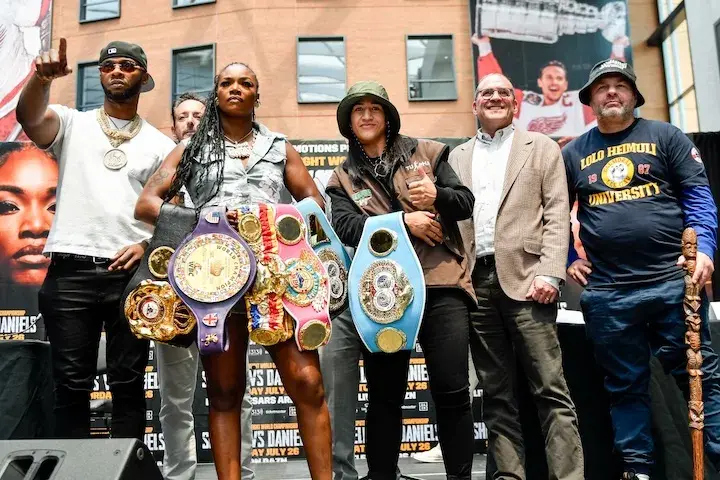 Claressa Shields Lani Daniels 06.16.2025