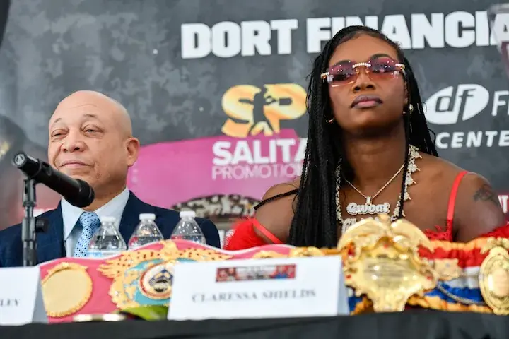 Claressa Shields believes heavyweight is her natural weight class