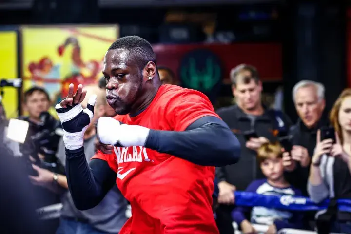 Deontay Wilder Media Workout