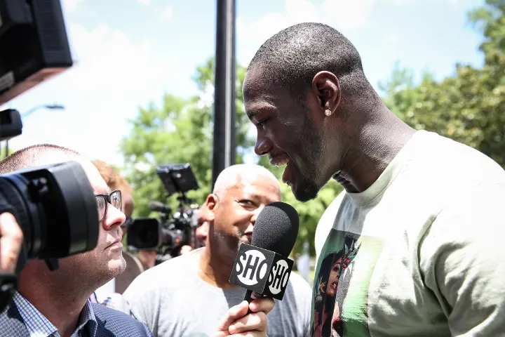 Deontay Wilder Weigh In