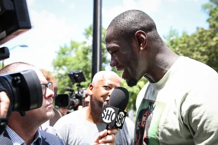 Deontay Wilder Weigh In