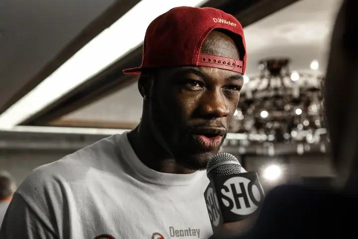 Deontay Wilder Wildervsmolina Presser