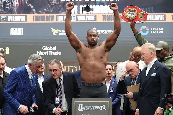 Daniel Dubois Weigh-In 07182025